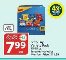 Albertsons Frito Lay Variety Pack offer
