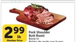 Albertsons Pork Shoulder Butt Roast offer
