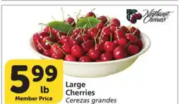 Albertsons Large Cherries offer