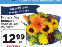 Albertsons Father's Day Bouquet offer