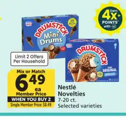 Albertsons Nestlé Novelties offer