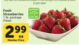 Albertsons Fresh Strawberries offer