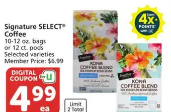 Albertsons Signature SELECT Coffee offer