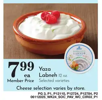 Pavilions Yaza Labneh offer