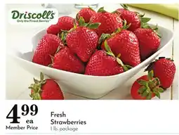 Pavilions Fresh Strawberries offer