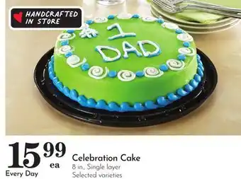 Pavilions Celebration Cake offer