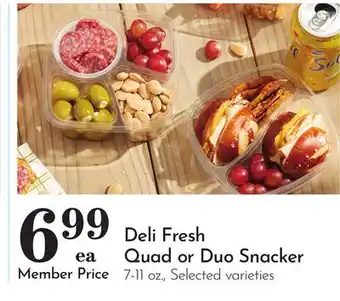 Pavilions Deli Fresh Quad or Duo Snacker offer