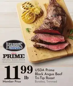 Pavilions USDA Prime Black Angus Beef Tri-Tip Roast offer