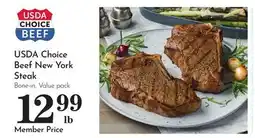 Pavilions USDA Choice Beef New York Steak offer