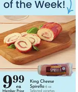 Pavilions King Cheese Spirella offer