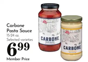 Pavilions Carbone Pasta Sauce offer