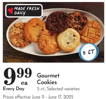 Pavilions Gourmet Cookies offer