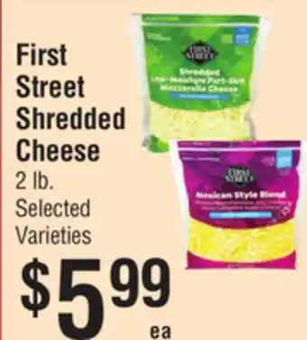 Smart & Final First Street Shredded Cheese offer