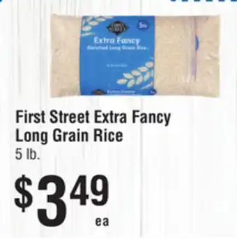 Smart & Final First Street Extra Fancy Long Grain Rice offer