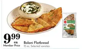 Pavilions Bolani Flatbread offer