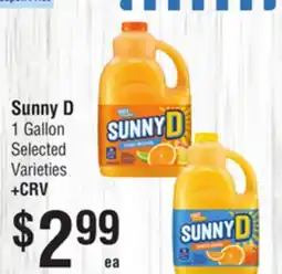 Smart & Final Sunny D offer