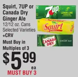 Smart & Final Squirt, 7UP or Canada Dry Ginger Ale offer