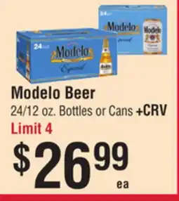 Smart & Final Modelo Beer offer