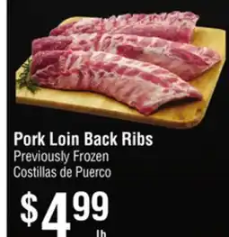 Smart & Final Pork Loin Back Ribs offer