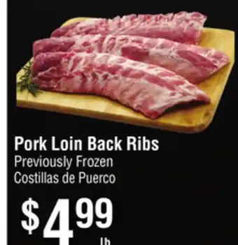 Smart & Final Pork Loin Back Ribs offer