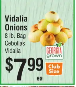 Smart & Final Vidalia Onions offer