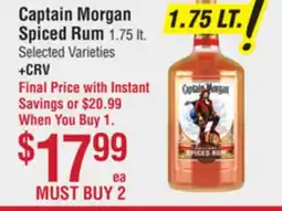 Smart & Final Captain Morgan Spiced Rum offer