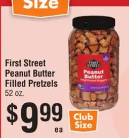 Smart & Final First Street Peanut Butter Filled Pretzels offer