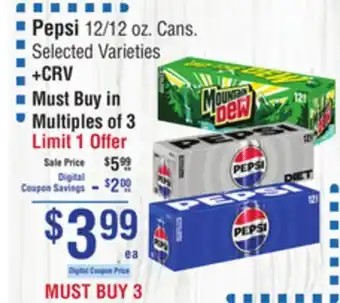 Smart & Final Pepsi offer