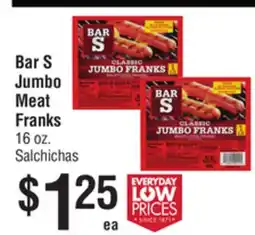 Smart & Final Bar S Jumbo Meat Franks offer