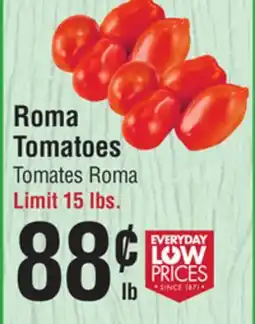 Smart & Final Roma Tomatoes offer