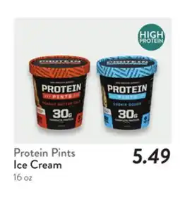 Fresh Thyme Protein Pints Ice Cream offer
