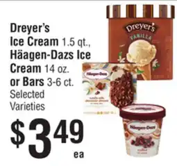 Smart & Final Dreyer's Ice Cream, Häagen-Dazs Ice Cream or Bars offer