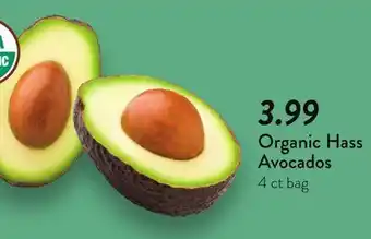 Fresh Thyme Organic Hass Avocados offer