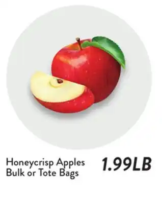 Fresh Thyme Honeycrisp Apples offer