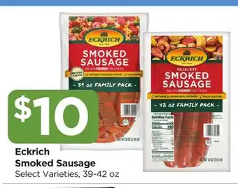Food 4 Less Eckrich Smoked Sausage offer