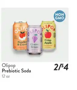 Fresh Thyme Olipop Prebiotic Soda offer