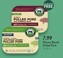 Fresh Thyme Niman Ranch Pulled Pork offer