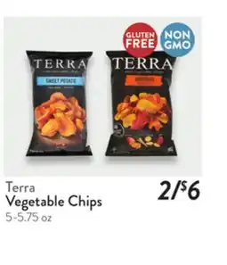 Fresh Thyme Terra Vegetable Chips offer