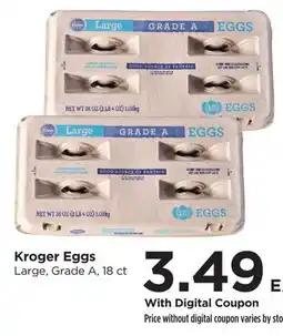 Food 4 Less Kroger Eggs offer