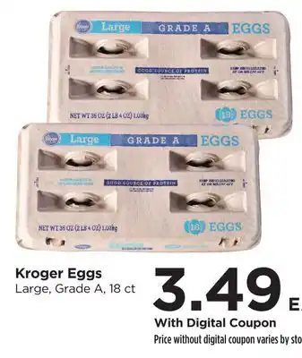 Food 4 Less Kroger Eggs offer