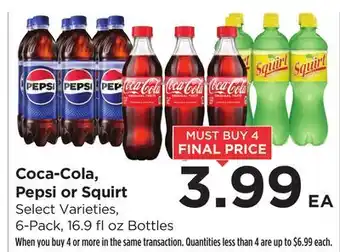 Food 4 Less Coca-Cola, Pepsi or Squirt offer