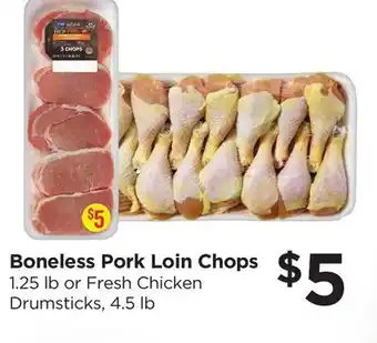 Food 4 Less Boneless Pork Loin Chops offer