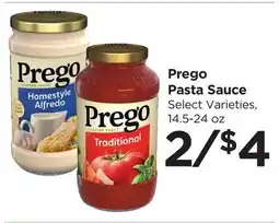 Food 4 Less Prego Pasta Sauce offer