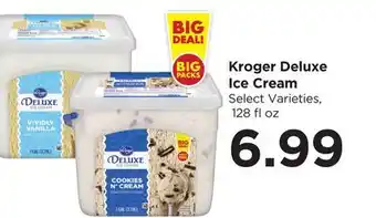 Food 4 Less Kroger Deluxe Ice Cream offer