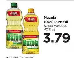 Food 4 Less Mazola 100% Pure Oil offer
