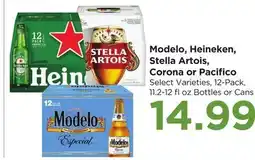 Food 4 Less Modelo, Heineken, Stella Artois, Corona or Pacifico offer