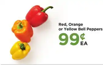 Food 4 Less Red, Orange or Yellow Bell Peppers offer