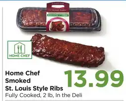 Food 4 Less Home Chef Smoked St. Louis Style Ribs offer