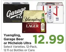 Food 4 Less Yuengling, Garage Beer or Michelob Ultra offer