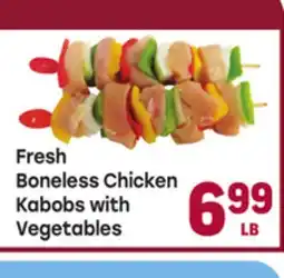Tony’s Fresh Market Fresh Boneless Chicken Kabobs with Vegetables offer